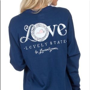 Lauren James Virginia LS NWT